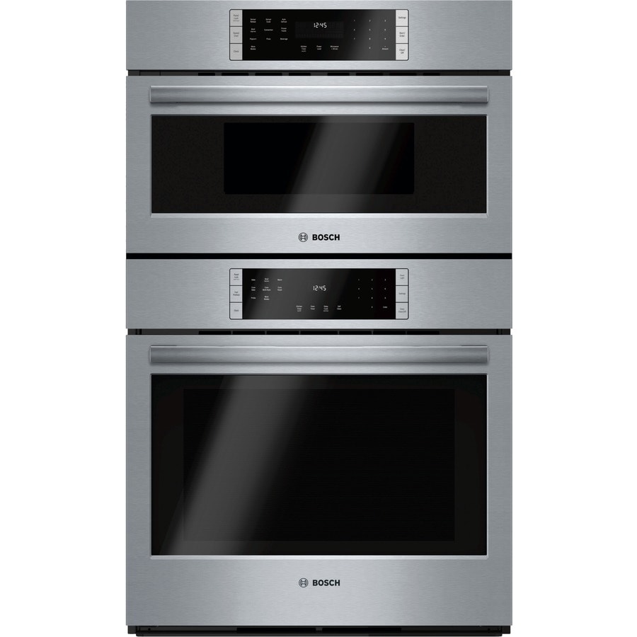 Bosch Selfcleaning Convection Microwave Wall Oven Combo (Stainless