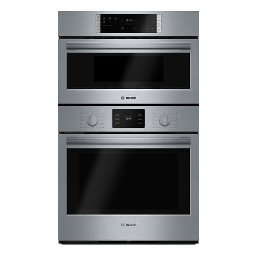 Bosch Self Cleaning Microwave Wall Oven Combo Common 3 At Lowes Com