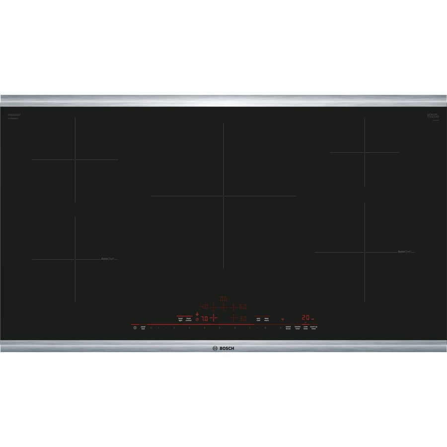 Bosch 800 36 In 5 Element Black Induction Cooktop Sold Separately