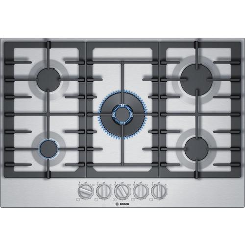 Bosch 800 30 Inch Burner Stainless Steel Gas Cooktop Common 30