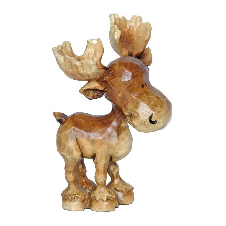 resin moose statue