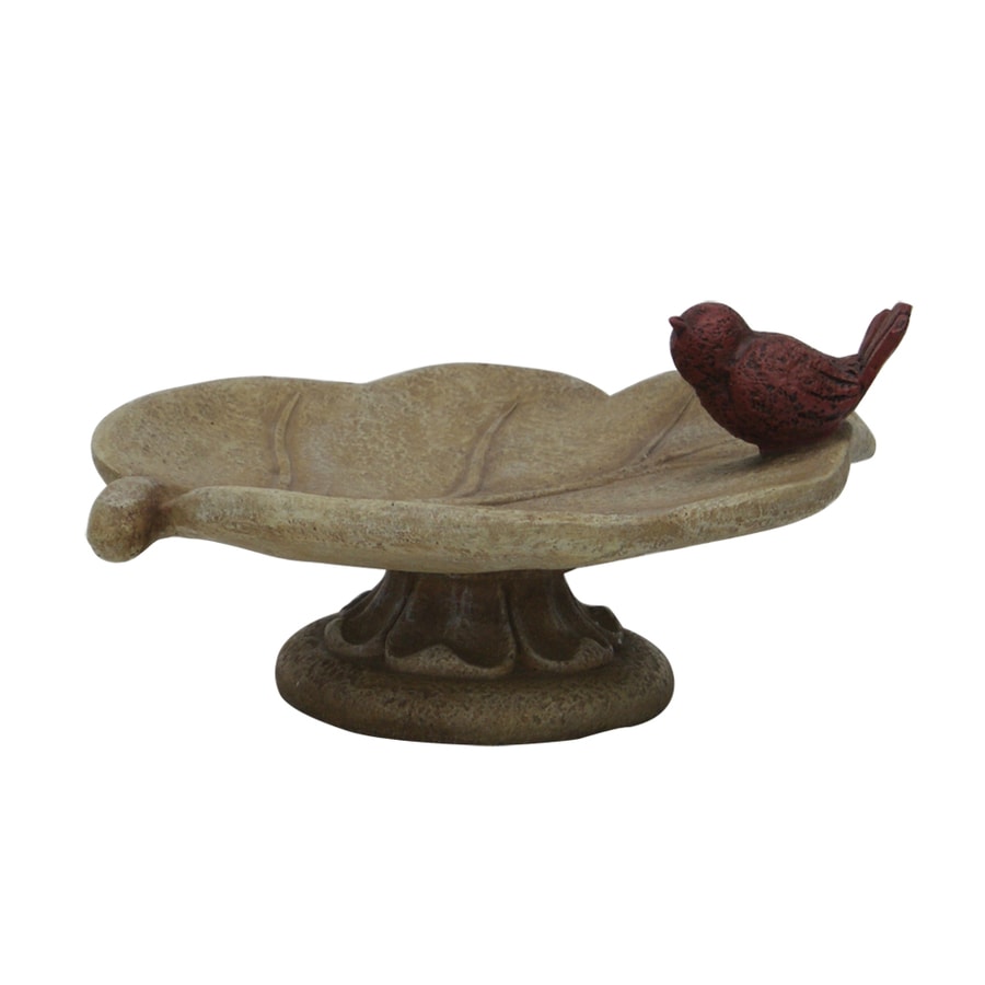  22-1946 5.625-in H Birdbath Design Garden Statue