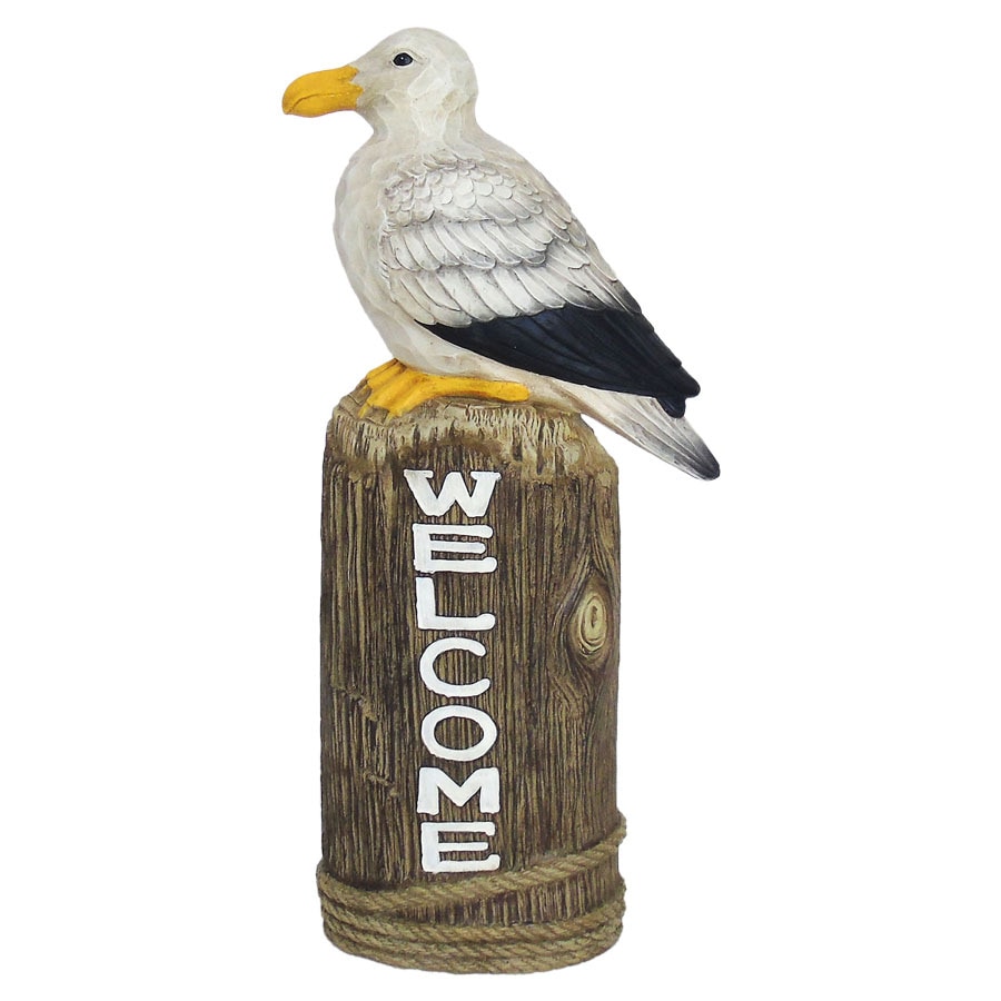 resin seagull statue