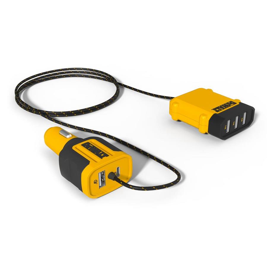 DEWALT Type C; USB A Car Charger in the Mobile Device Chargers