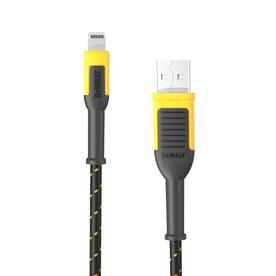 Dewalt Phone Charger Lightning Reinforced Braided Cable 10'