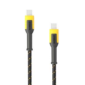 Dewalt Phone Charger Usb-C Reinforced Braided Cable 4'