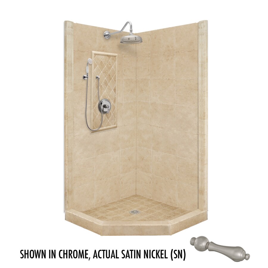 American Bath Factory 86-in H x 32-in W x 60-in L Premium Medium