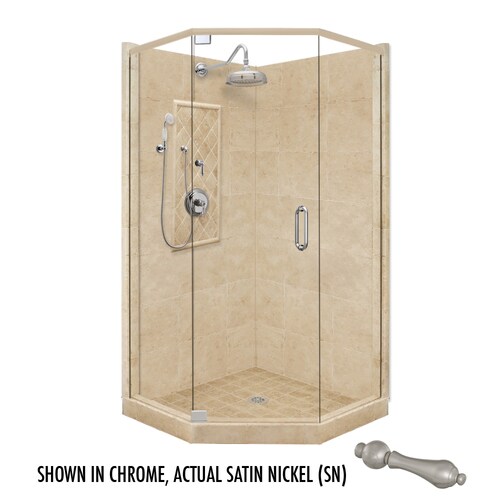 American Bath Factory Panel Medium Fiberglass and Plastic NeoAngle