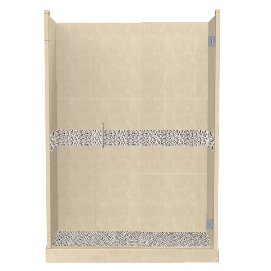 American Bath Factory SC6034SR-J-CH Java (Center Drain) Drain Included