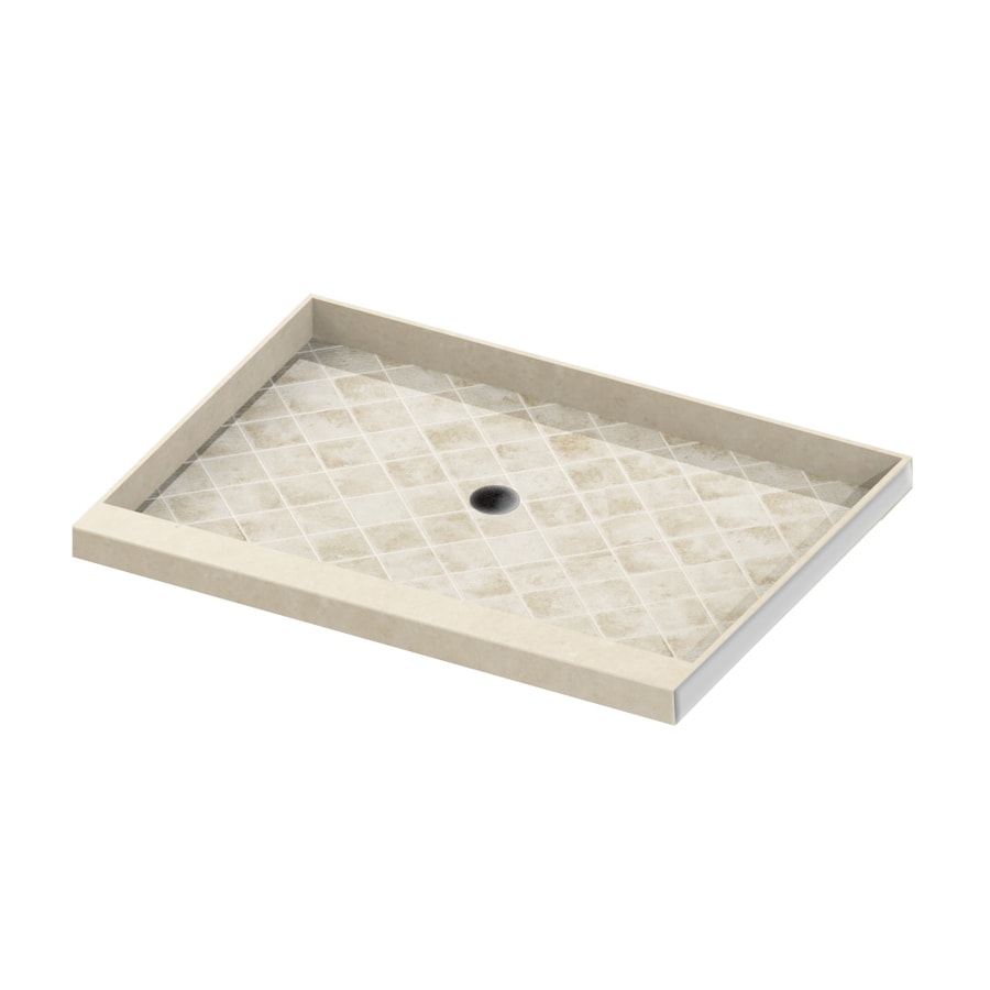American Bath Factory Sonoma In Medium And Dark Stone Molded American Bath Factory Sonoma In Medium And Dark Stone Molded Shower Base 36