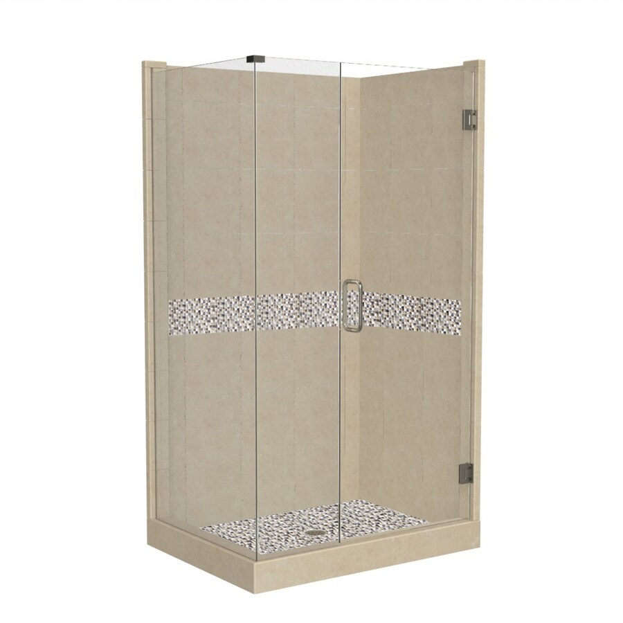 American Bath Factory DL3632S-J-SN Java Square (Center Drain) Drain Included