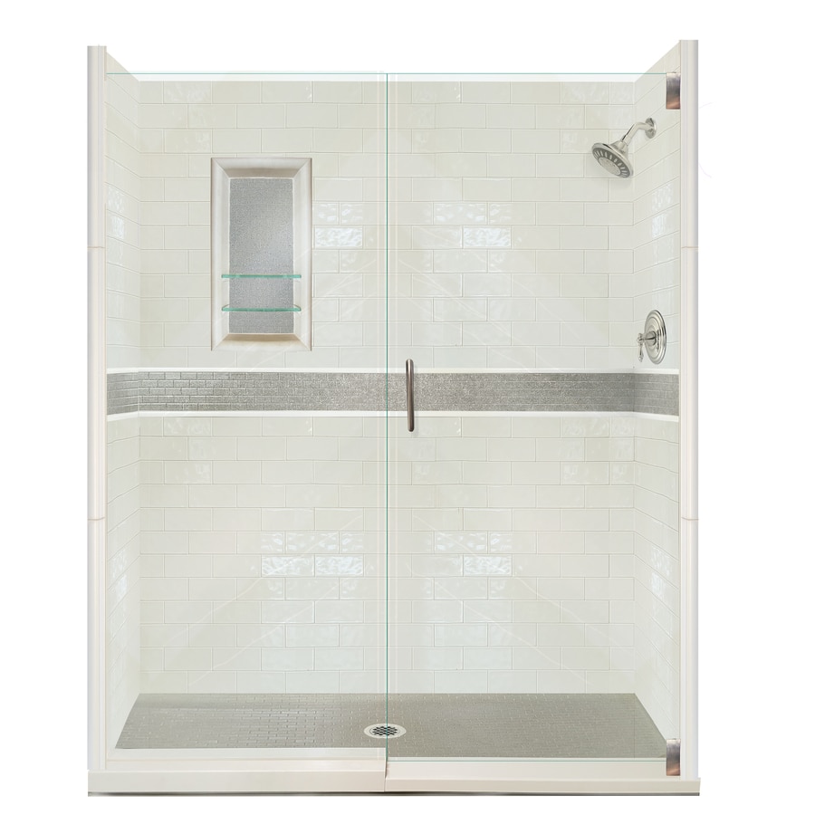 American Bath Factory Chelsea 31Piece Alcove Shower Kit 30in