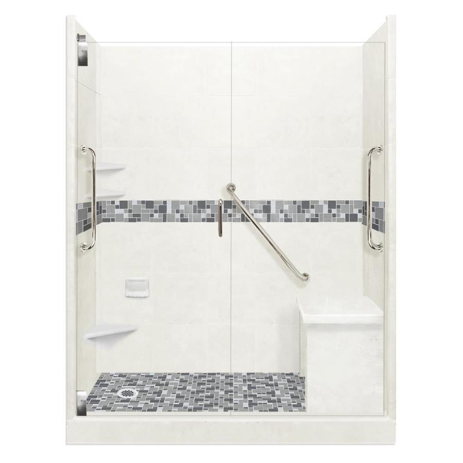American Bath Factory Freedom Grand Natural Buff Newport Chrome 40