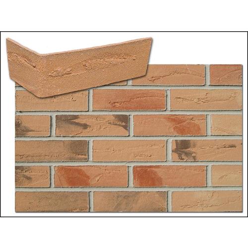 FlexiBrick Copper Leaf 2.625in x 13.75in Individual Piece Brick Veneer at