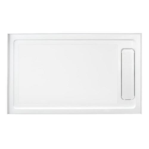 OVE Decors White Acrylic Shower Base 36-in W x 60-in L with Reversible ...