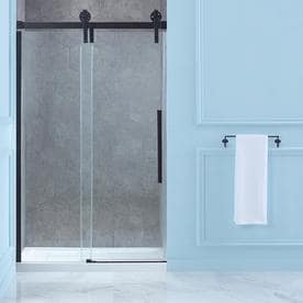 Shower Doors At Lowes Ove Decors Sedona 46 25 In To 47 625 W Semi Frameless Oil