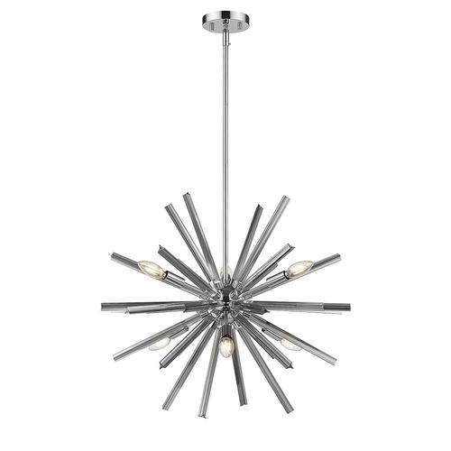 OVE Decors Harbin 6-Light Polished Chrome Modern ...