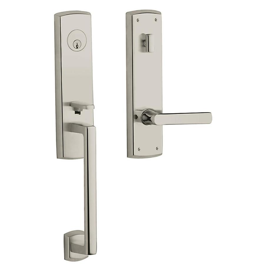 BALDWIN Estate Soho 3/4 Escutcheon x Soho Lever Lifetime Polished ...