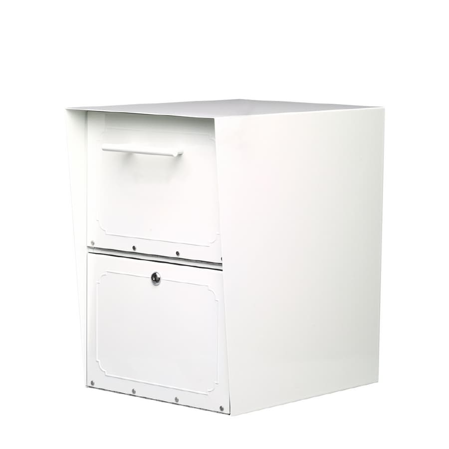 Architectural Mailboxes 5103W Post Mount Metal Lockable