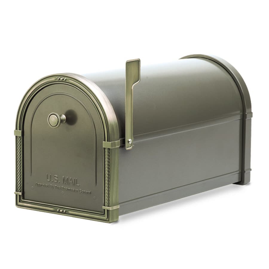 Shop Architectural Mailboxes Coronado 10 In X 11 25 In Metal Bronze   832794001297 