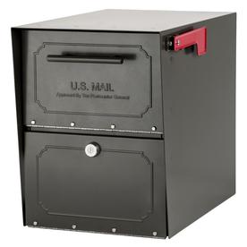 UPC 832794001372 product image for Architectural Mailboxes 11-1/2-in x 15-in Metal Bronze Lockable Post Mount Mailb | upcitemdb.com