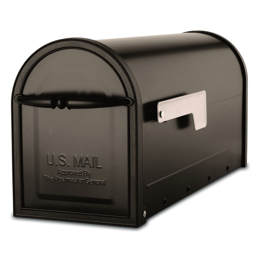 Architectural Mailboxes Standard Metal Oil Rubbed Bronze Post Mount ...