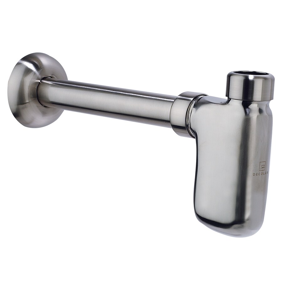 DECOLAV Satin Nickel Bottle Trap at
