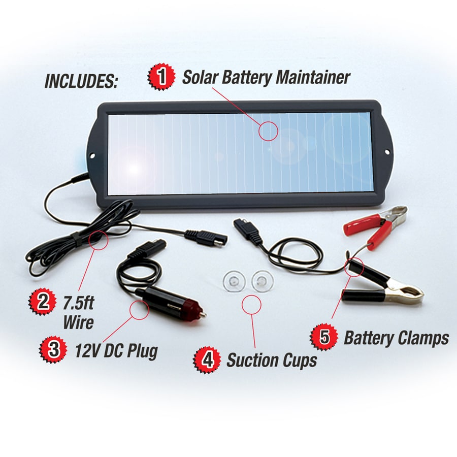 Sunforce 50012 19-in x 6-in x 1-in 2-Watt Portable Solar Panel