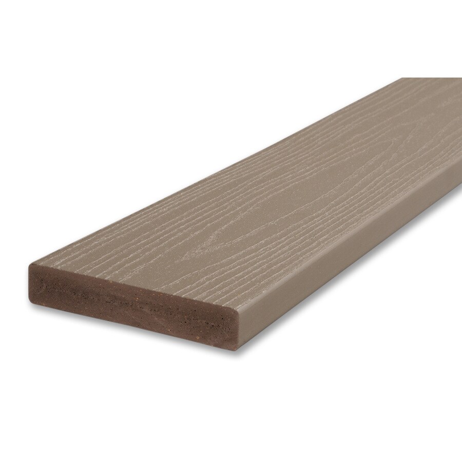 AZEK ADB15516SG Slate Grey Composite Decking (Common: 5/4-in x 6-in x 16-ft; Actual: 1-in x 5-1/2-in x 16-ft)