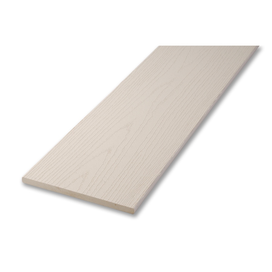 AZEK 1/2 x 8 x 12 White Composite Deck Trim Board at