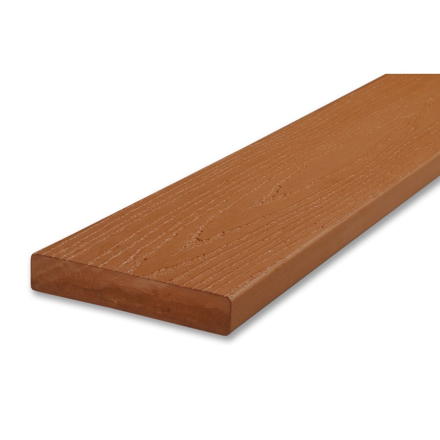 AZEK ADB15512FA Fawn Composite Decking (Common: 5/4-in x 6-in x 12-ft; Actual: 1-in x 5-1/2-in x 12-ft)