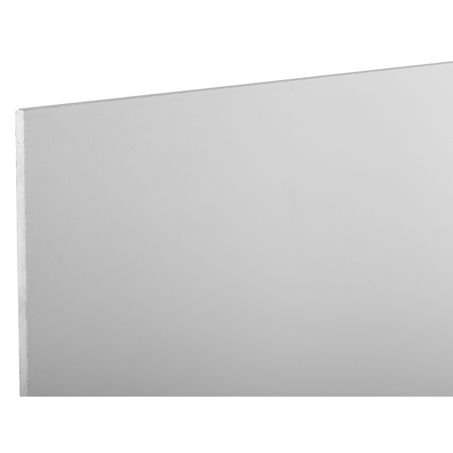 AZEK Traditional 48-in x 18-ft Smooth White Plastic ...