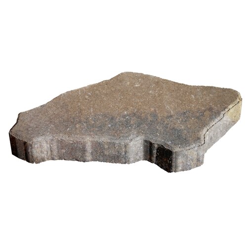 Canyon Stone 12in L x 18in W x 2in H Concrete Interlocking Patio