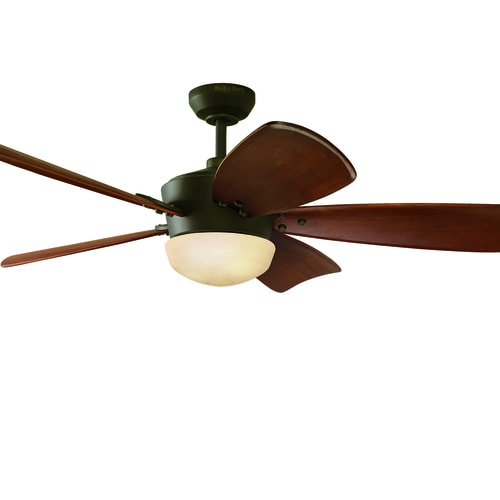 Harbor Breeze Saratoga 60 In Oil Rubbed Bronze Downrod Mount Indoor Ceiling Fan With Light Kit And Remote At Lowes Com