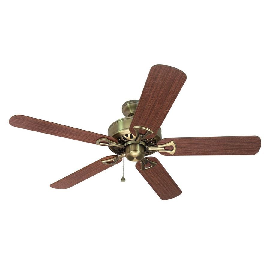 52 Classics Style Antique Brass Ceiling Fan