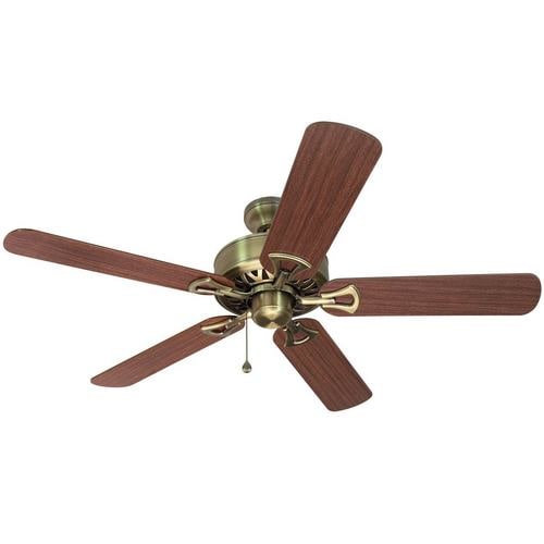 Harbor Breeze 52" Classics Style Antique Brass Ceiling Fan at