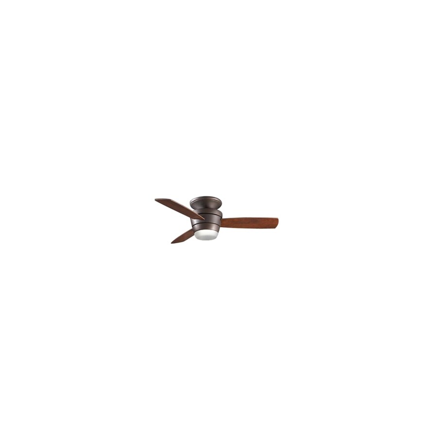 Harbor Breeze 44 In Oil Rubbed Bronze Indoor Flush Mount Ceiling