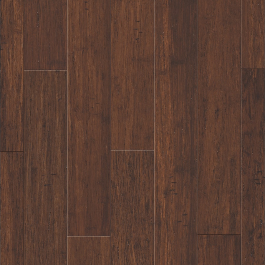 Natural Floors 5 In Brushed Spice Bamboo Engineered Hardwood