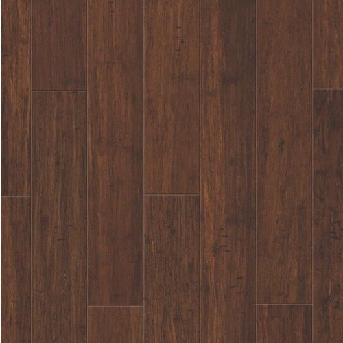 Natural Floors 5 In Brushed Spice Bamboo Engineered Hardwood