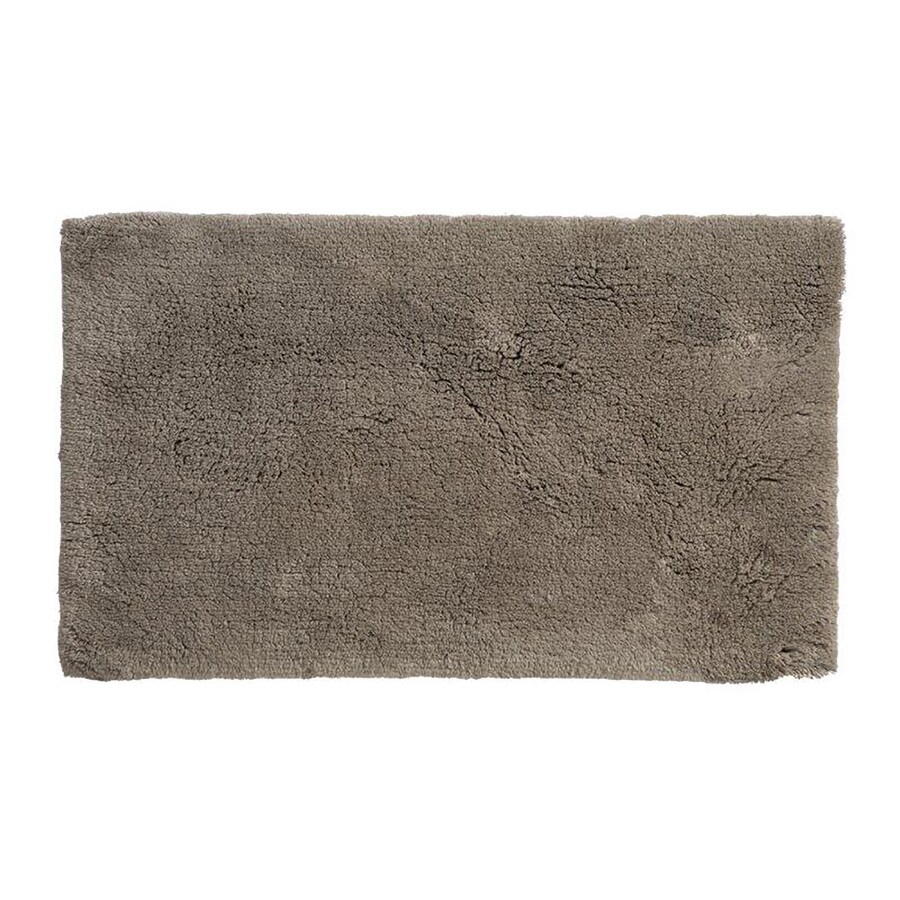 Grund Organic Cotton Namo 60-in x 24-in Brown Cotton Bath Rug at Lowes.com