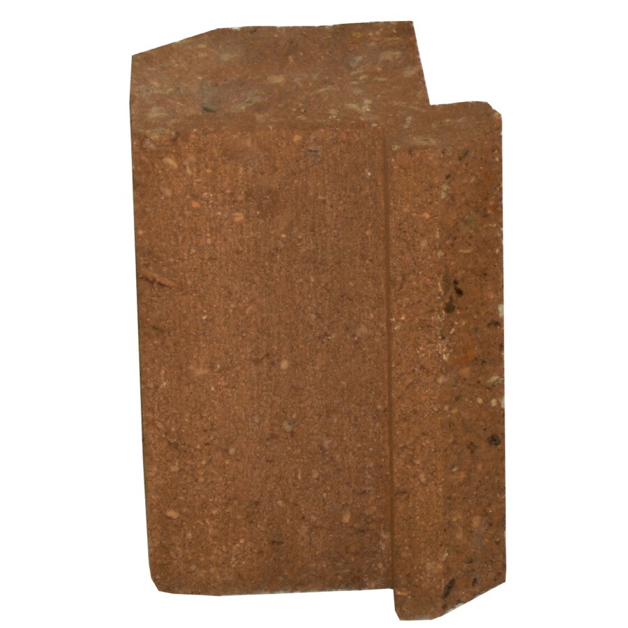 Novabrik Colonial Red 90Â° Inside Corner Concrete Brick at Lowes.com