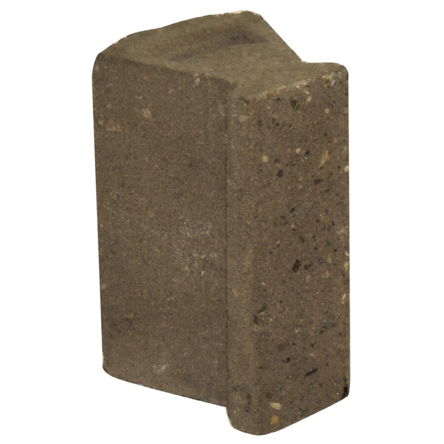Novabrik Walnut 45Â° Inside Corner Concrete Brick at Lowes.com