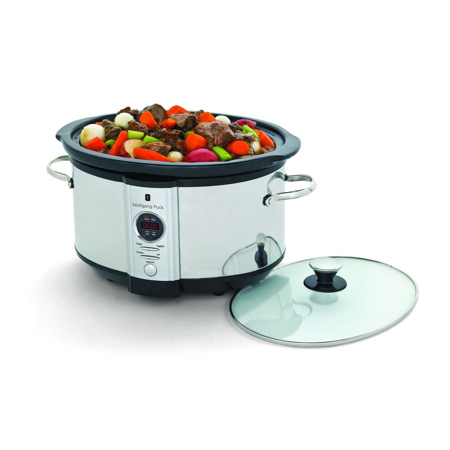 Wolfgang Puck Portable Cooker, Steamer and Cook Book - Cookers
