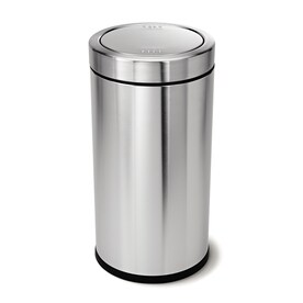 UPC 838810001951 product image for simplehuman 55 Liter(S) Brushed Stainless Steel Swing Lid Indoor Garbage Can | upcitemdb.com