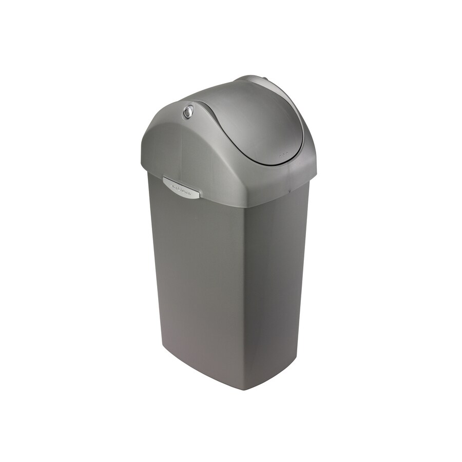 simplehuman CW1336INT Gray Trash Can
