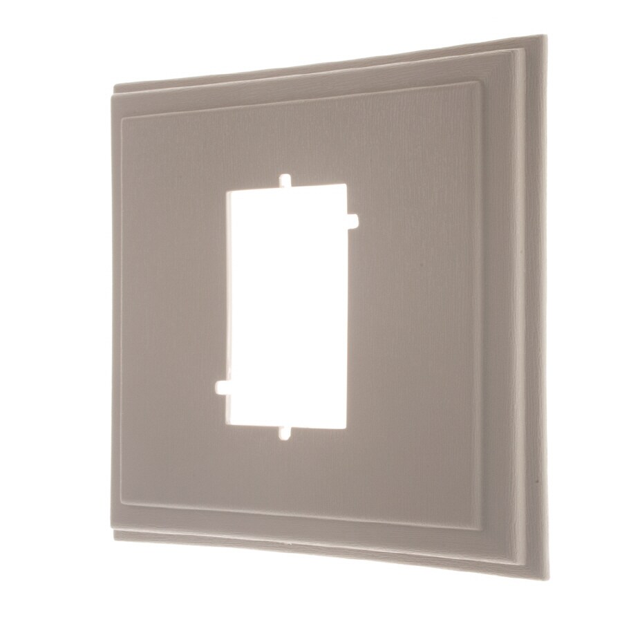 Severe Weather 7 62 In X 7 8 In Clay Vinyl Electrical Mounting Block At