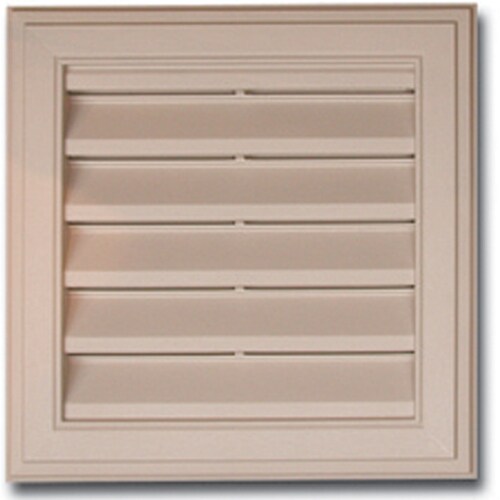 Royal 15 In X 15 In White Square Plastic Gable Vent At Lowes Com