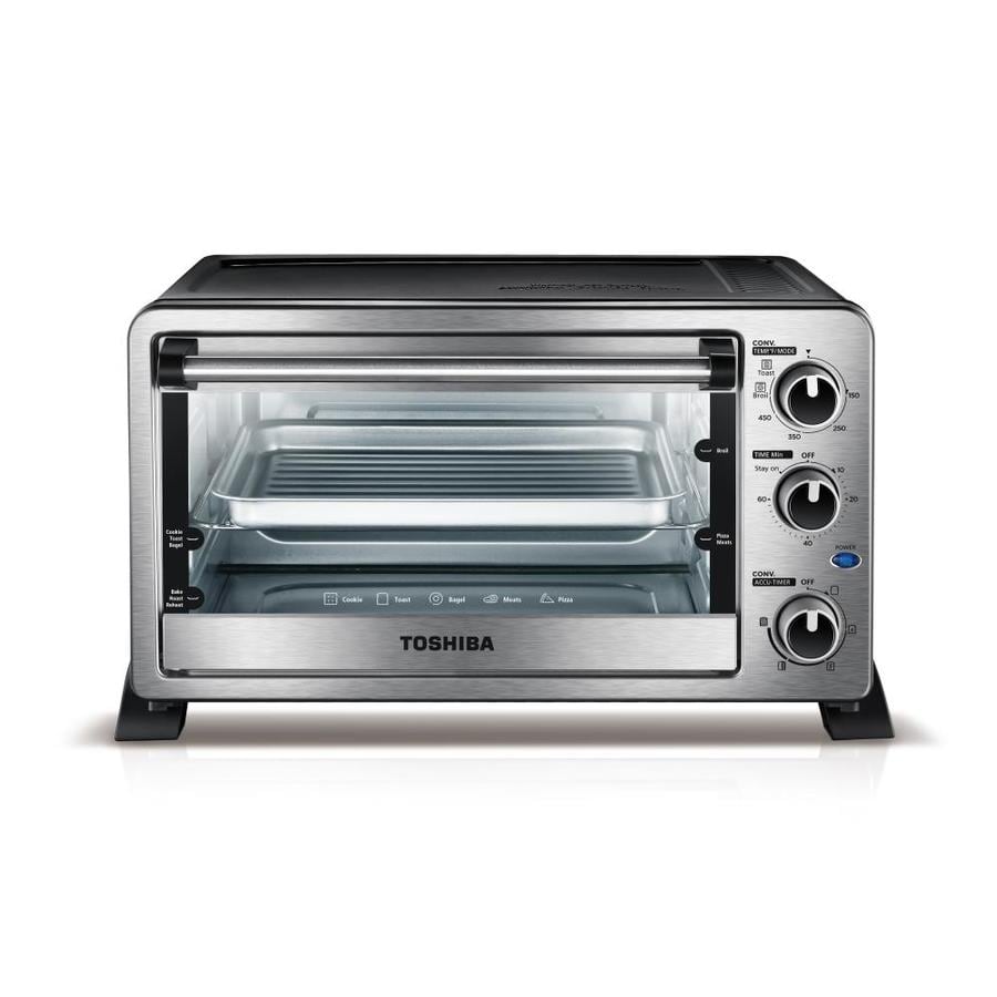 Toshiba 6-Slice Stainless Steel Convection Toaster Oven at Lowes.com