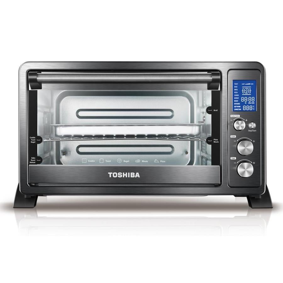 Toshiba 6 Slice Stainless Steel Convection Toaster Oven With