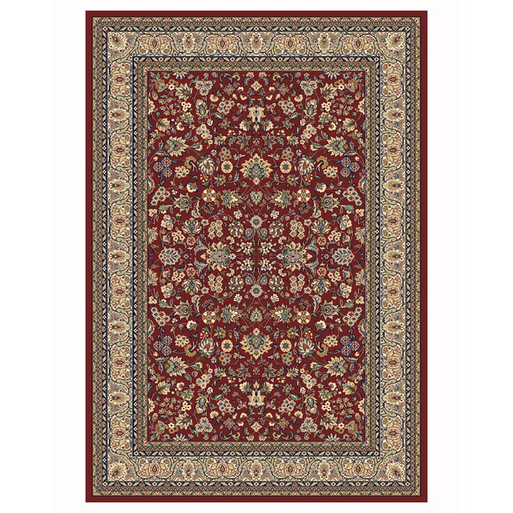 Balta 5'3 x 7'6 Empress Red Woven Rug in the Awnings department at ...